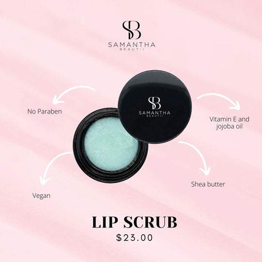 lightening lip scrub