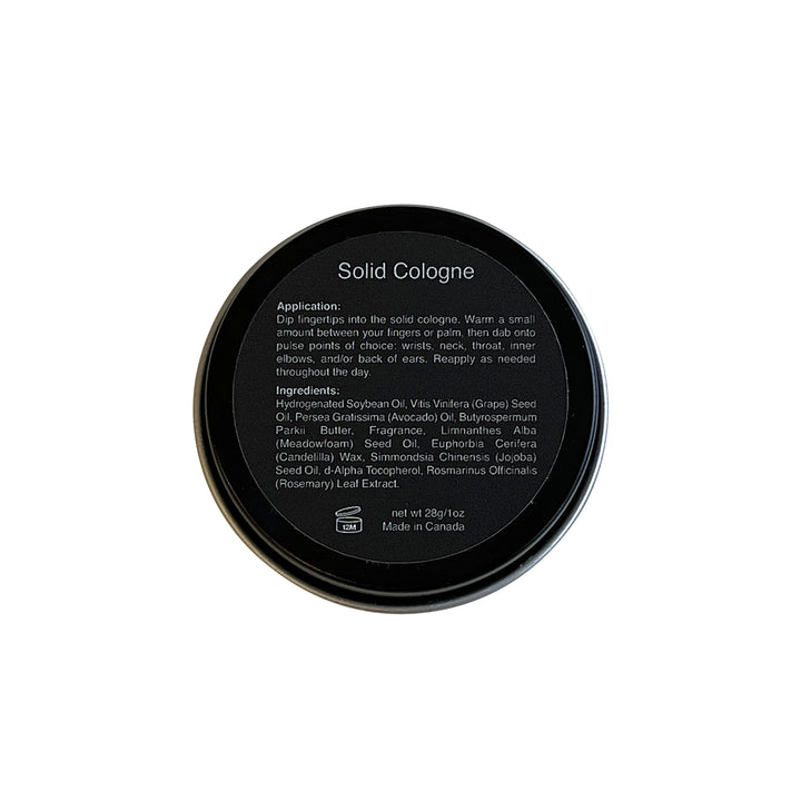 Speakeasy Solid Cologne