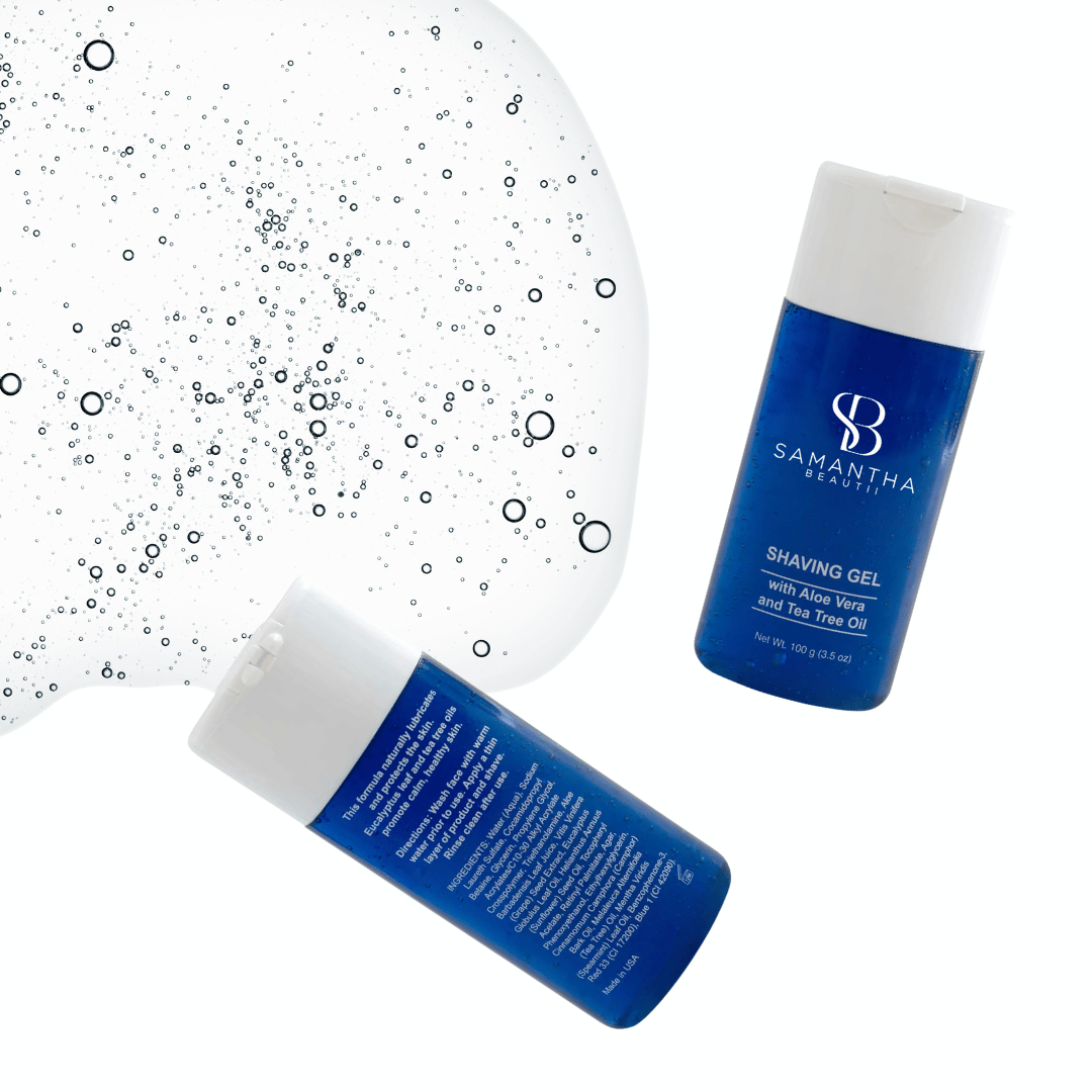 clear shaving gel